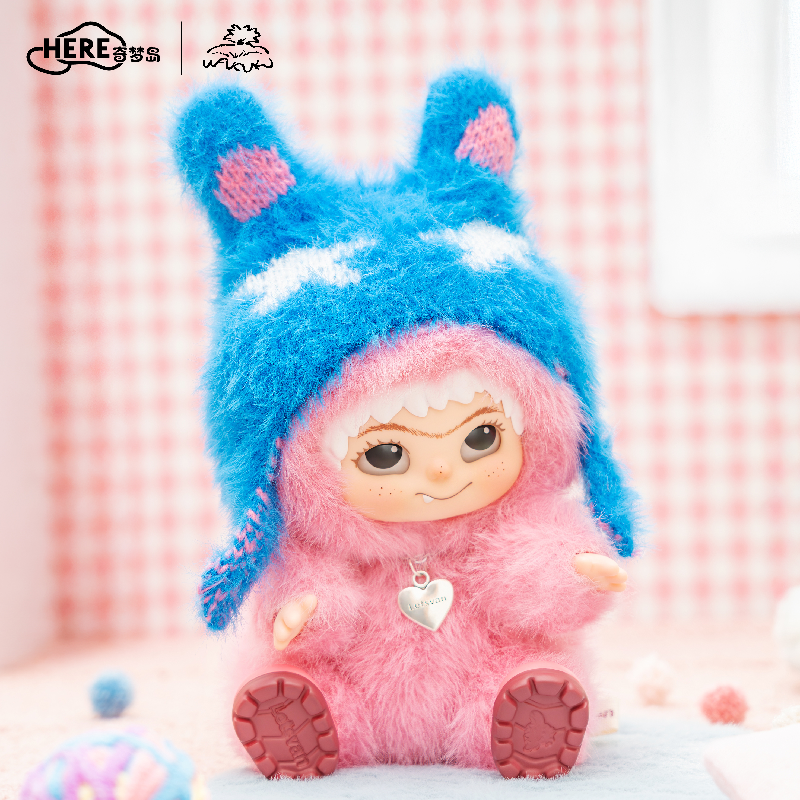 【明星同款】HERE奇梦岛 WAKUKU哇库库毛毛潮趣系列盲盒毛绒手办,淘宝优惠券,粉丝福利购,淘宝优惠卷