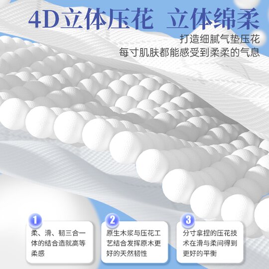 Manhua 36 packs of large size paper towels for home use