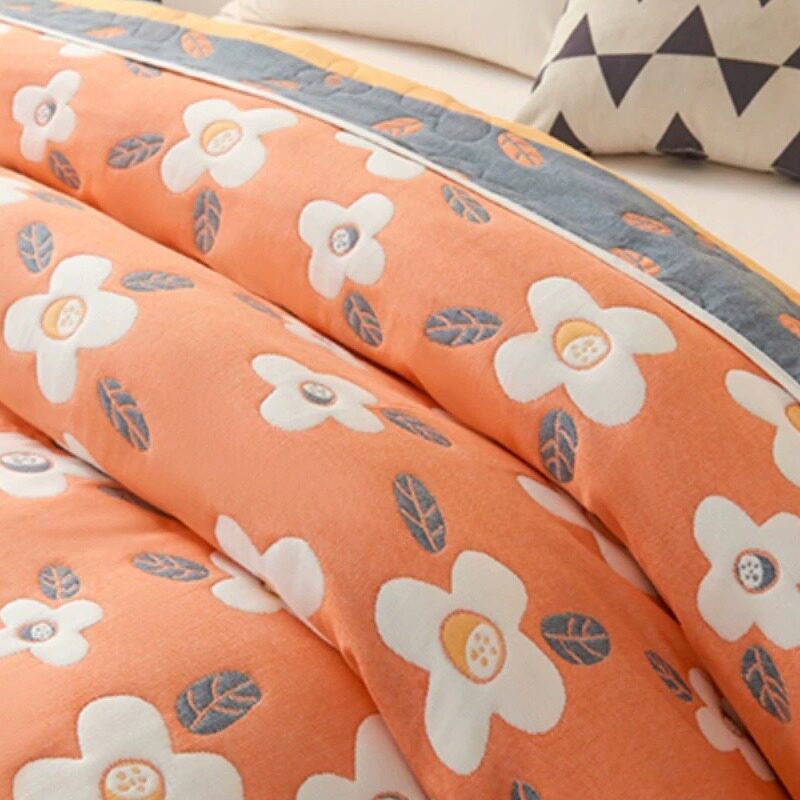 十层纱布毛巾被纯棉成人毯子被子夏季薄款儿童婴儿盖毯棉纱夏凉被