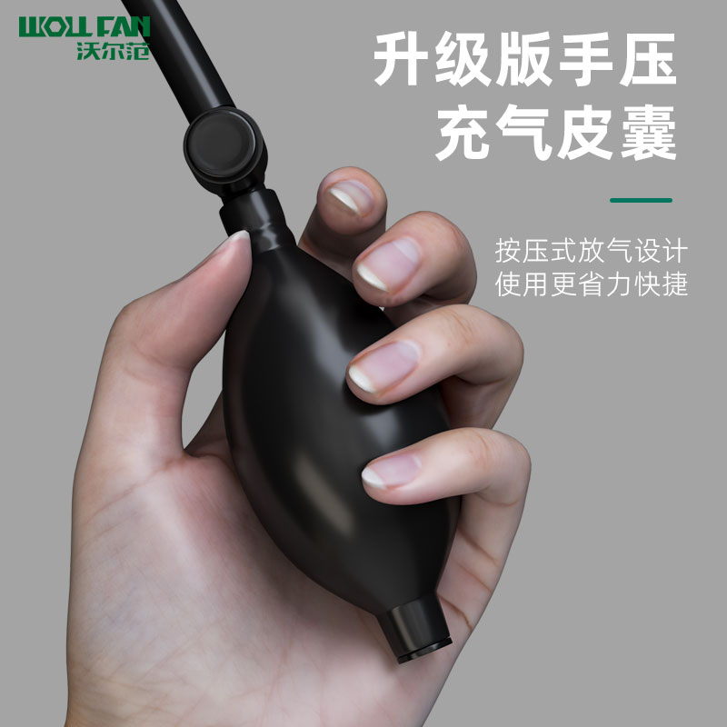 汽车烟雾测漏仪万用气囊管道封堵气囊烟雾机烟雾油堵头皮囊适配器 - 图1