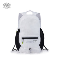 umbro Yin Bao men and women with the same double shoulder bag 2023 new foldable containing light outdoor sports backpack