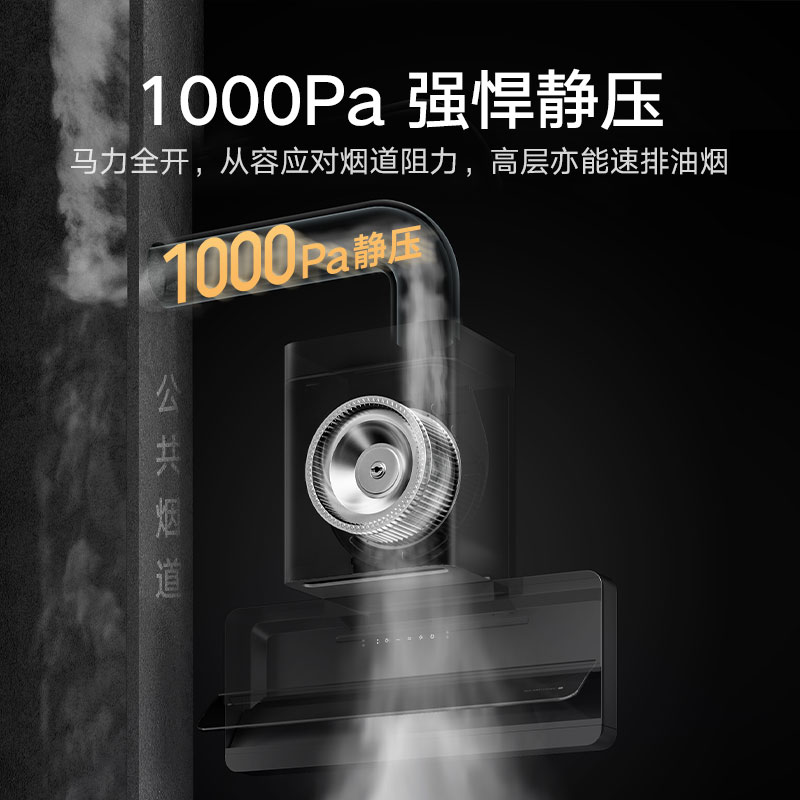 【政府补贴20%】小米米家超薄S1抽油烟机烟灶联动套装变频家用