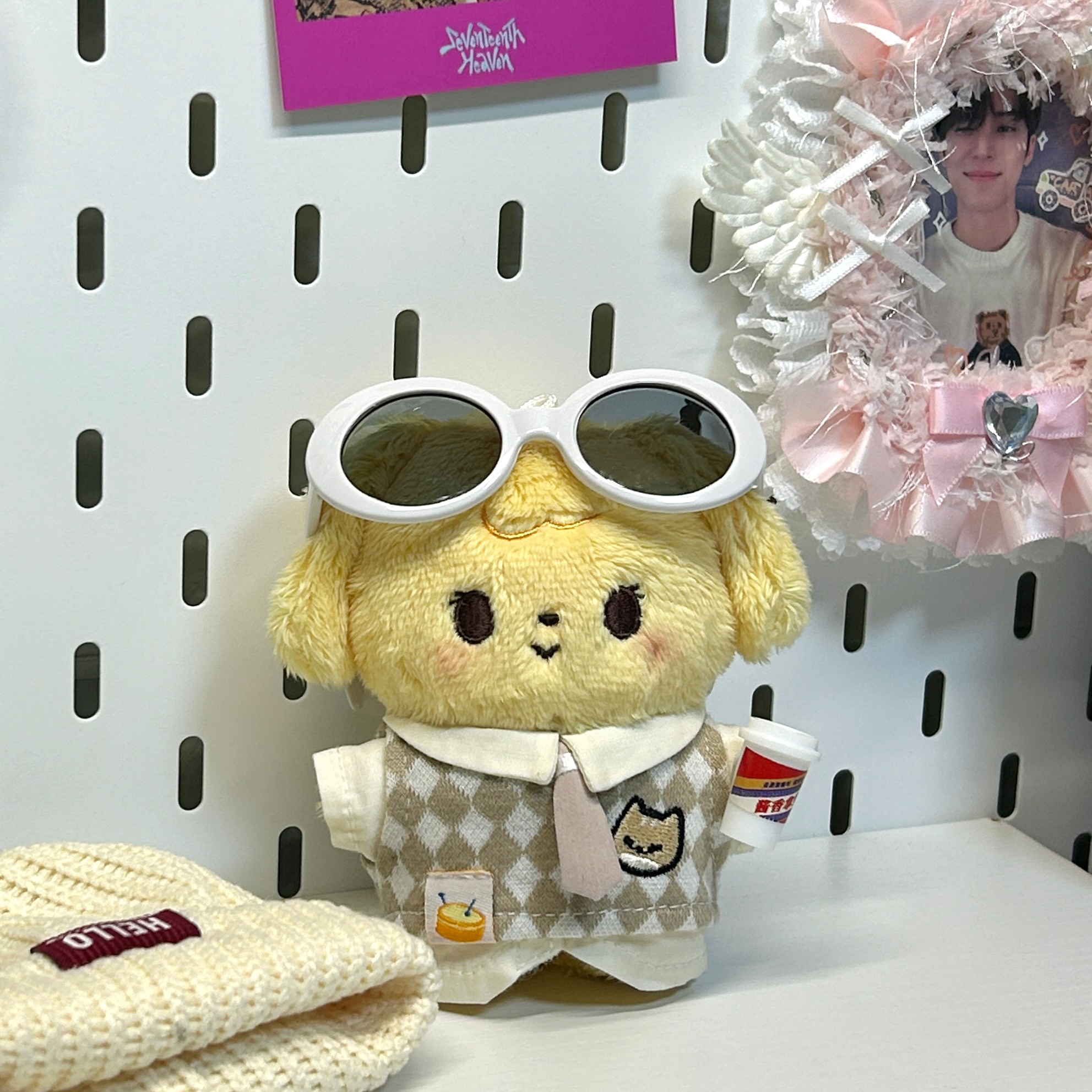 【现货】元气萌想偶像见习生10cm娃衣棉花娃娃衣服 - 图1