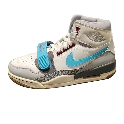 正品耐克男鞋 Air Jordan Legacy312白灰蓝运动篮球鞋FB1875-141-图3