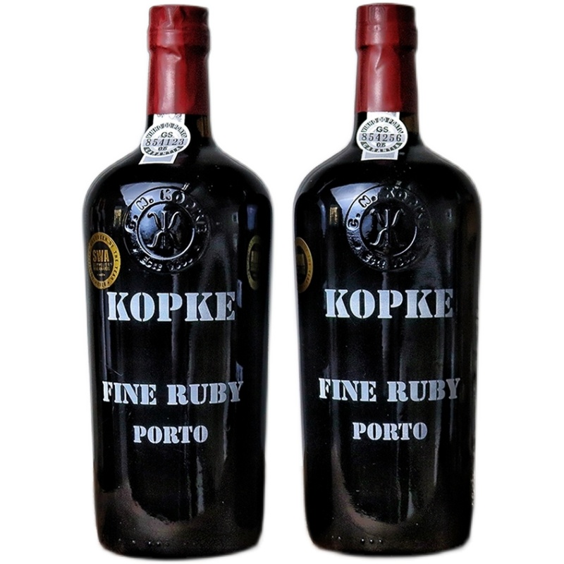 2瓶划算 葡萄牙科普克kopke宝石红波特酒 ruby 加强型葡萄酒甜酒 - 图3