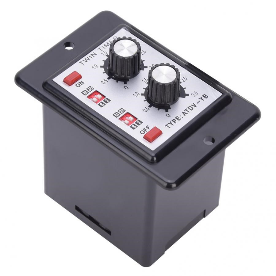 AC 110V 220V Time Delay Relay Knob Control Time Switch Relay - 图1