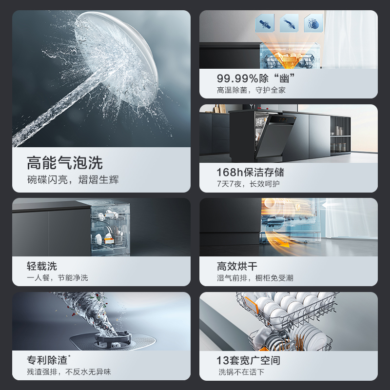 方太独立式13套家用全自动洗碗机 方太洗碗机洗碗机
