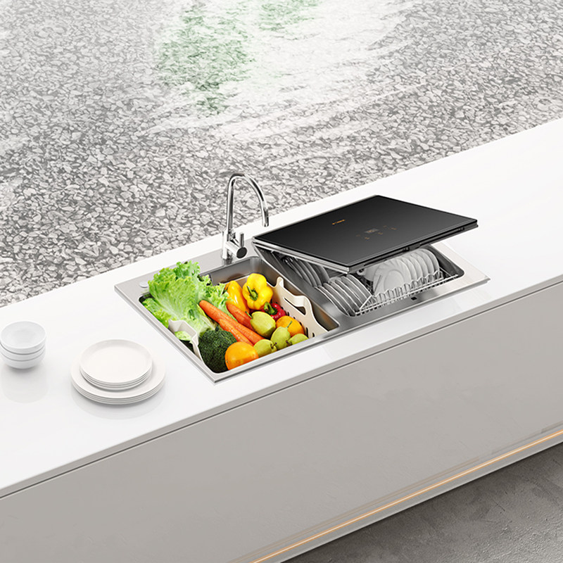 方太洗碗机ct03全自动家用一体水槽 方太洗碗机洗碗机