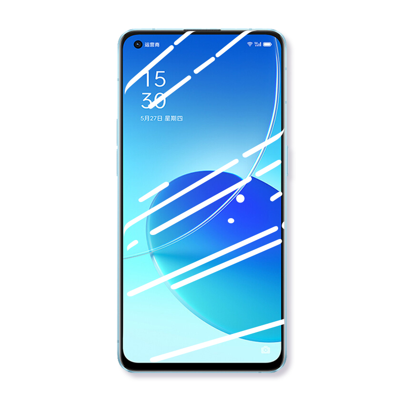 适用opporeno6钢化膜reno6pro+手机膜oppo十opponeno全屏opreno原厂opopreno保护opporone原装opooreno6oppor - 图3