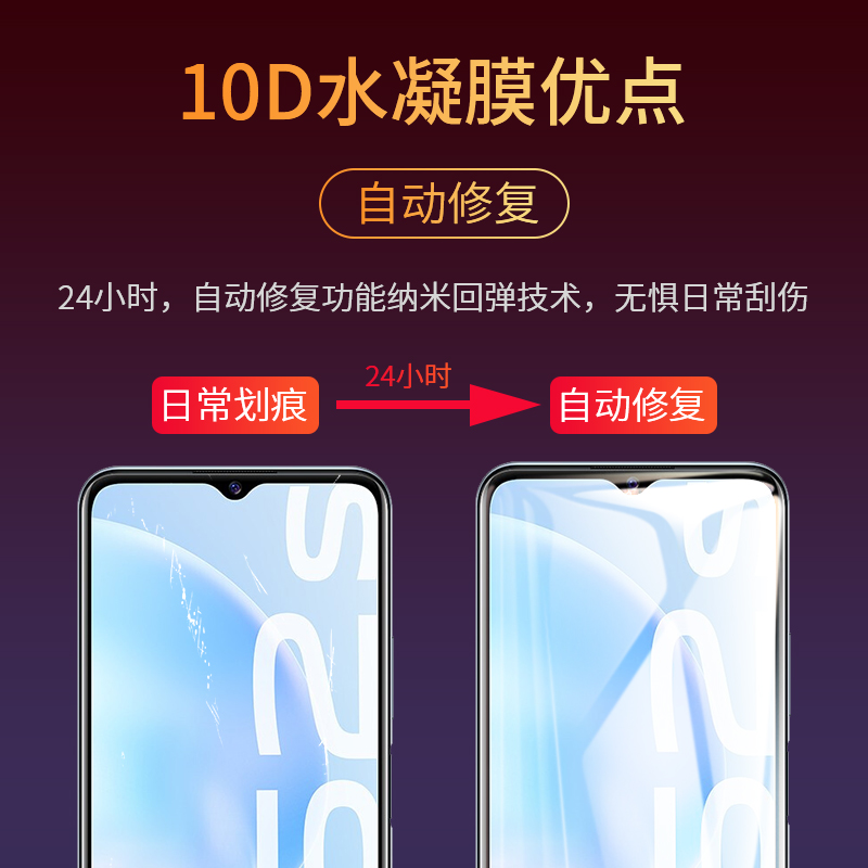 适用vivoy52s手机膜y52s钢化水凝膜vivo全屏vovoy原装viv0丫52s蓝光ⅴivoy新款保护voviy软膜viviy贴膜vivosy-图1