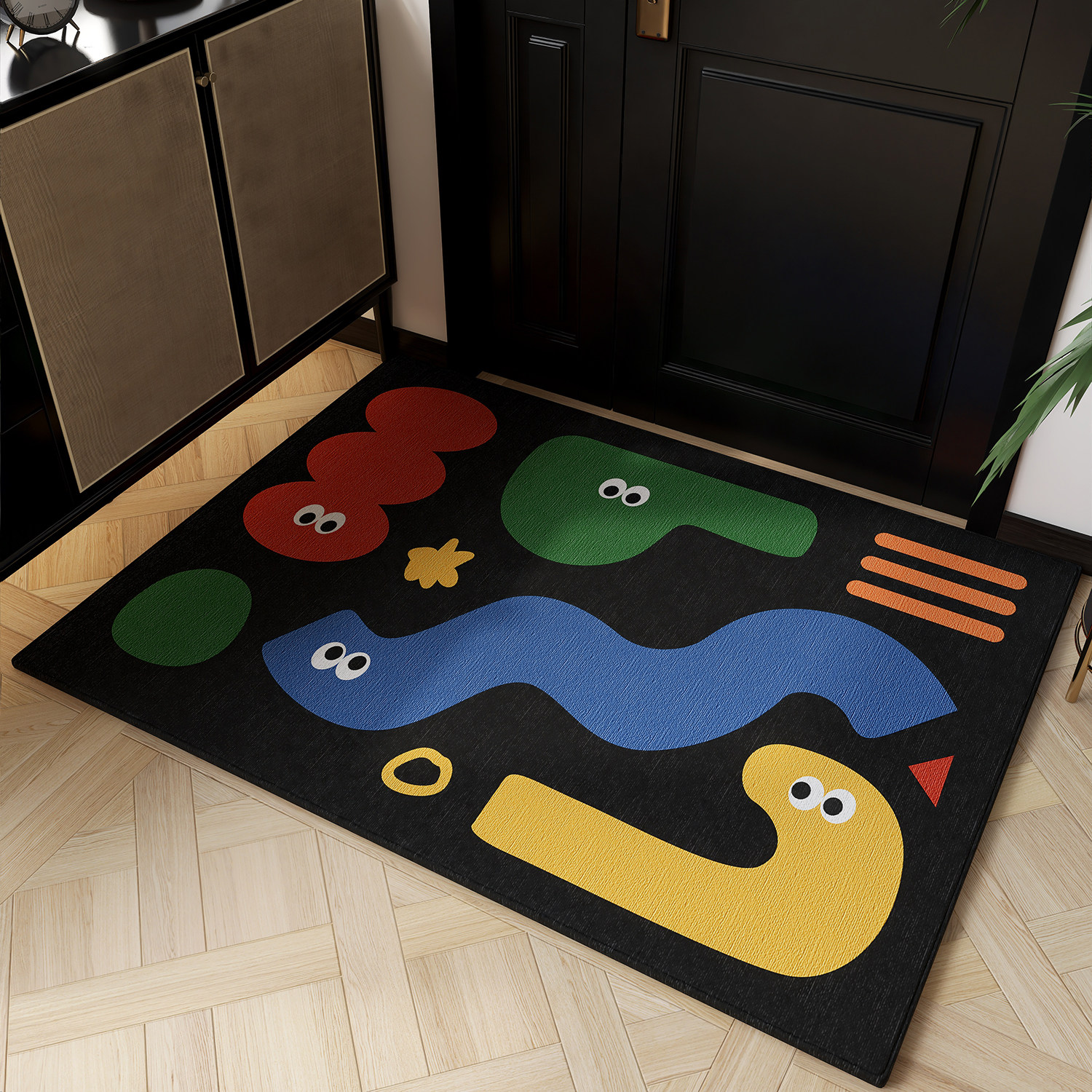 进门地垫入户门垫2026新款轻奢家用地毯门口防滑垫子可爱玄关脚垫,淘宝优惠券,粉丝福利购,淘宝优惠卷