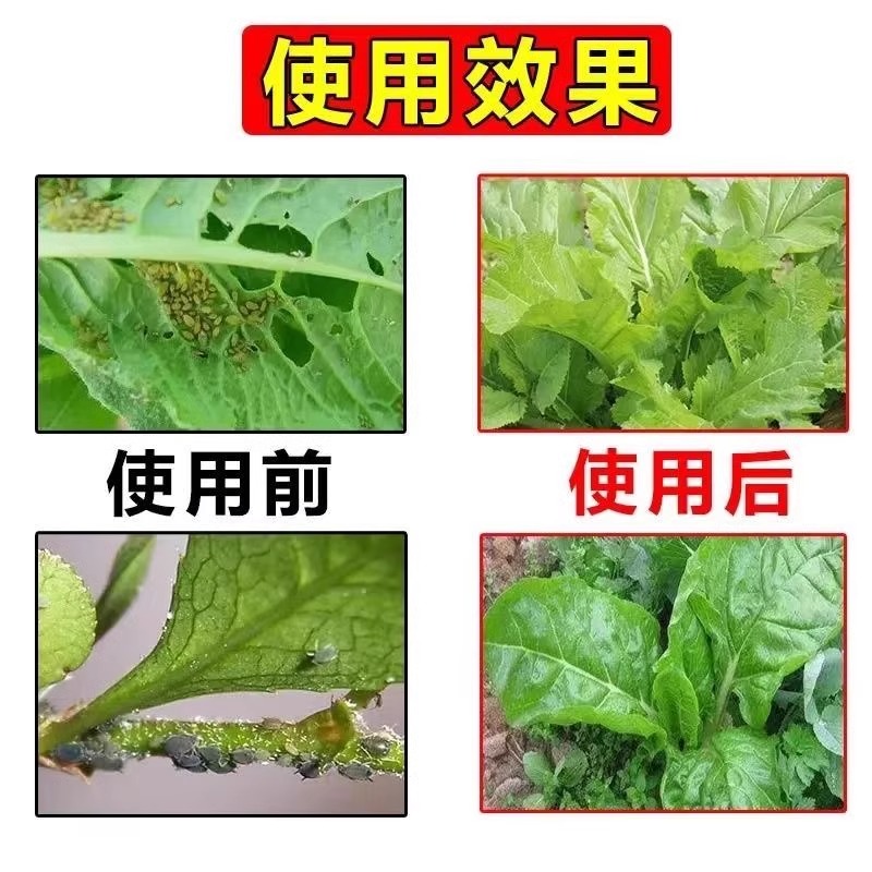 蔬菜杀虫剂无毒菜园杀蜗牛专用药鼻涕虫蚜虫菜虫菜地打虫药除虫剂-图2