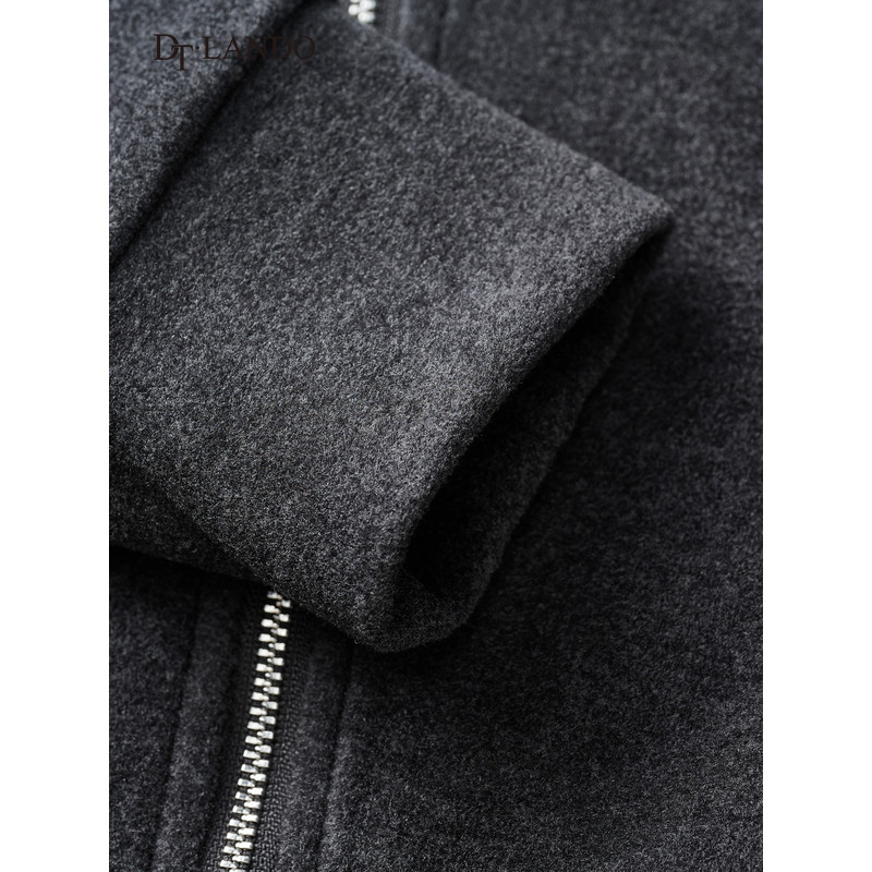 DTLANDO/商场同款25冬新品女装优雅宽松连帽品质绵短款夹克外套,淘宝优惠券,粉丝福利购,淘宝优惠卷