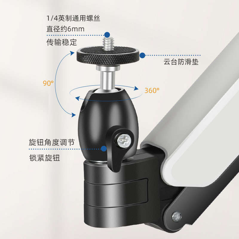 通用投影仪壁挂支架坚果J10S极米Z8X米家青春版2墙壁床头折叠墙架-图3