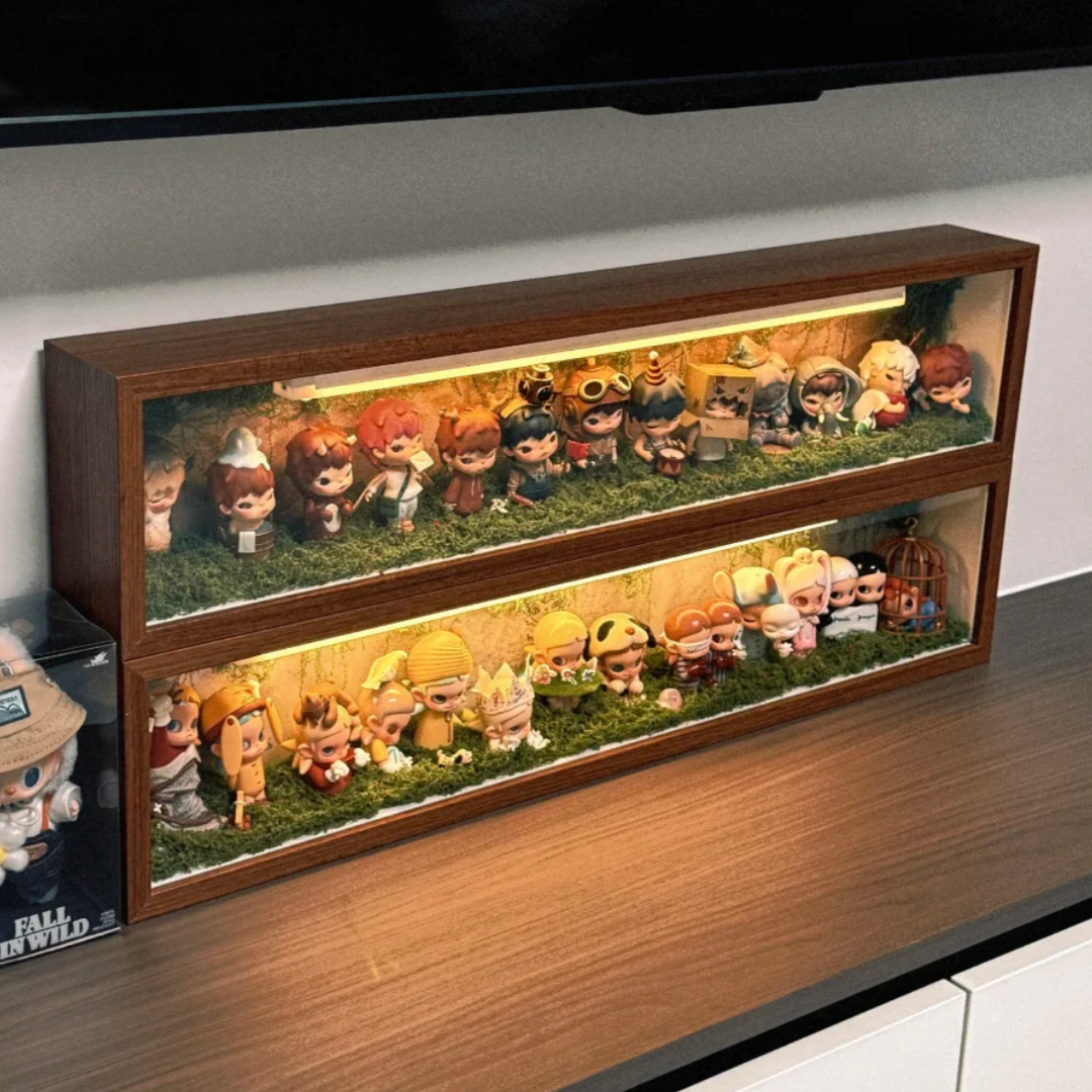 泡泡玛特盲盒展示盒收纳展示框泡泡玛特展示盒礼物女生手办收藏品,淘宝优惠券,粉丝福利购,淘宝优惠卷