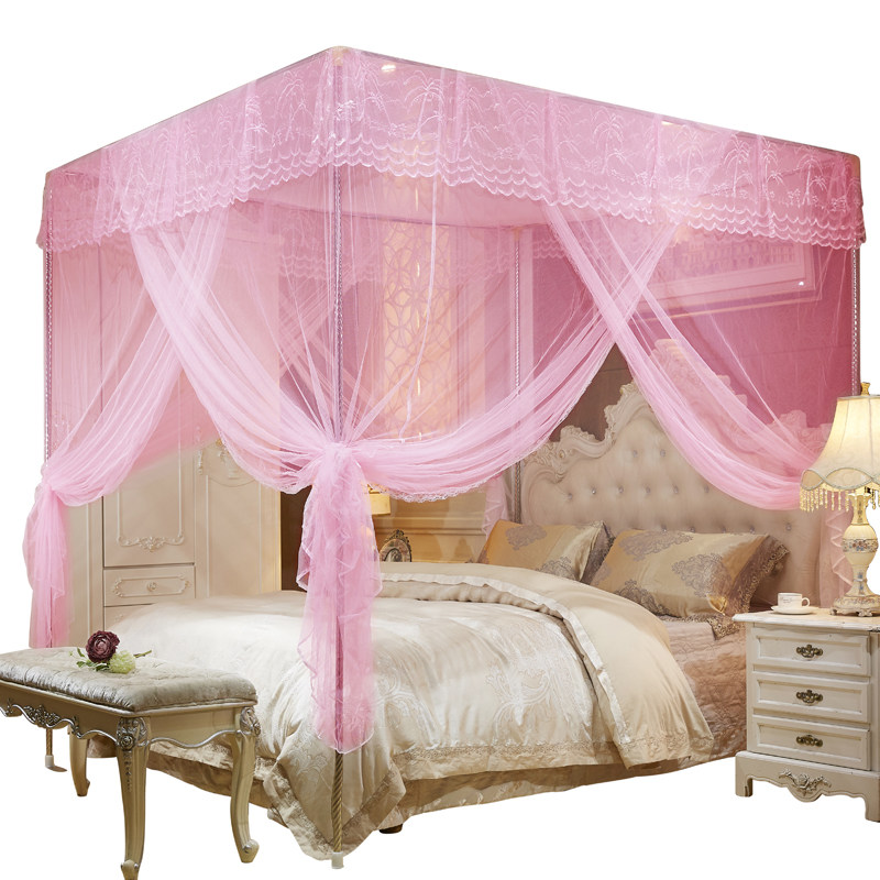 蚊帐家用卧室2025新款135x190三开门公主落地式135x200米老式蚊帐,淘宝优惠券,粉丝福利购,淘宝优惠卷
