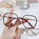 Big brand same polygonal myopia frame for men and women