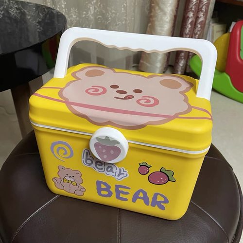 卡通可爱笔记本电脑小药箱改造贴纸防水ins行李箱旅行箱装饰贴画 - 图1