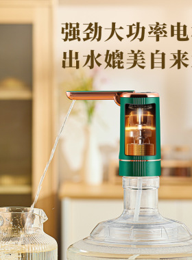 德国进口可折叠抽水器电动压水器纯净饮水机矿泉水泵吸水自动水泵