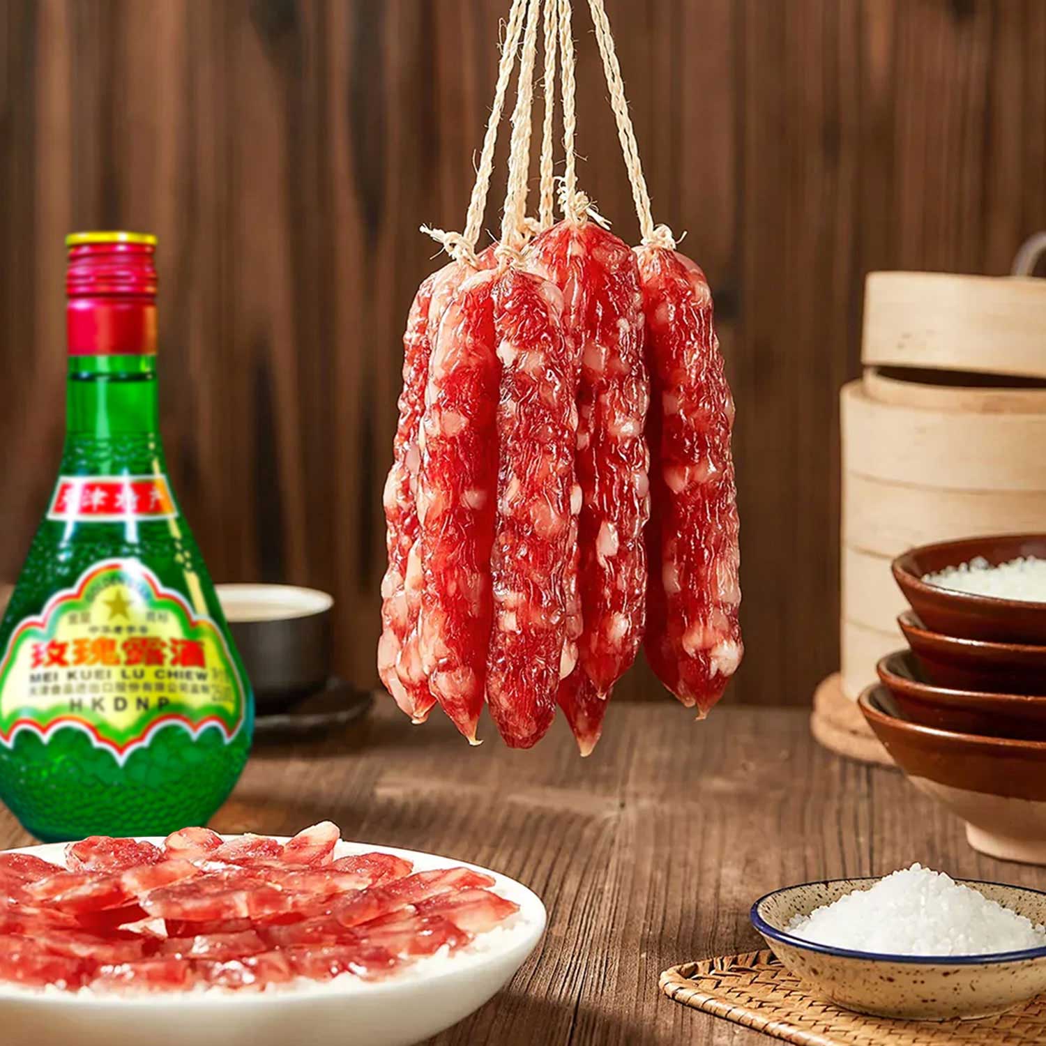 金星牌天津玫瑰露酒54度高度纯粮食特产白酒中国香港地区有售