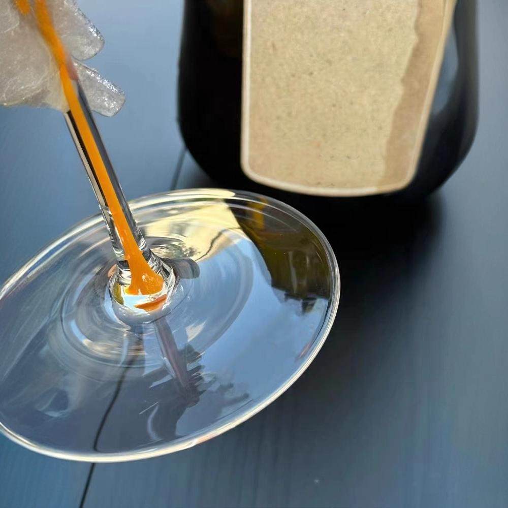 顺丰包邮 高颜值杯子橙酒杯水晶红酒杯 超薄手工葡萄酒杯果酒杯,淘宝优惠券,粉丝福利购,淘宝优惠卷