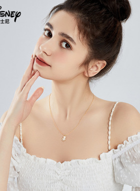 锆石银饰项链Disney/迪士尼