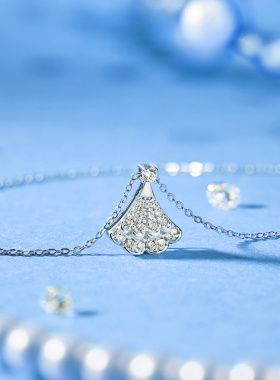 迪士尼银饰项链女新品