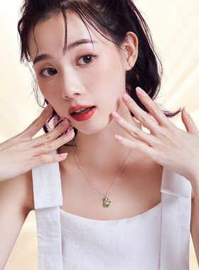 【官方正品】迪士尼银饰项链新品