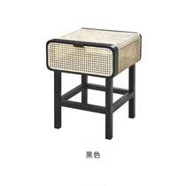 Nordic natural real rattan double man bed Mind modern minimalist rattan choreography bed creative home bedroom solid wood bed 18 m