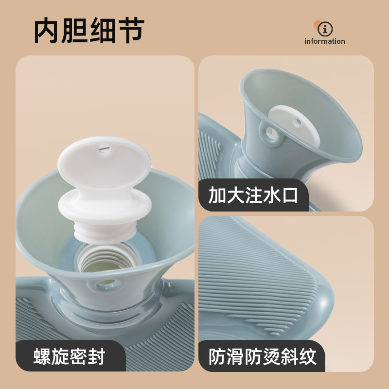 热水袋暖水袋注水热敷袋热敷专用暖手袋女生被窝专用加厚暖宝宝,淘宝优惠券,粉丝福利购,淘宝优惠卷