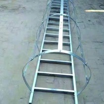 Galvanized steel Climbing Ladder Guard Cage Iron Climbing ladder GRP Climbing Ladder climbing stairs Climbing Stairs Engineering External Wall Ladders