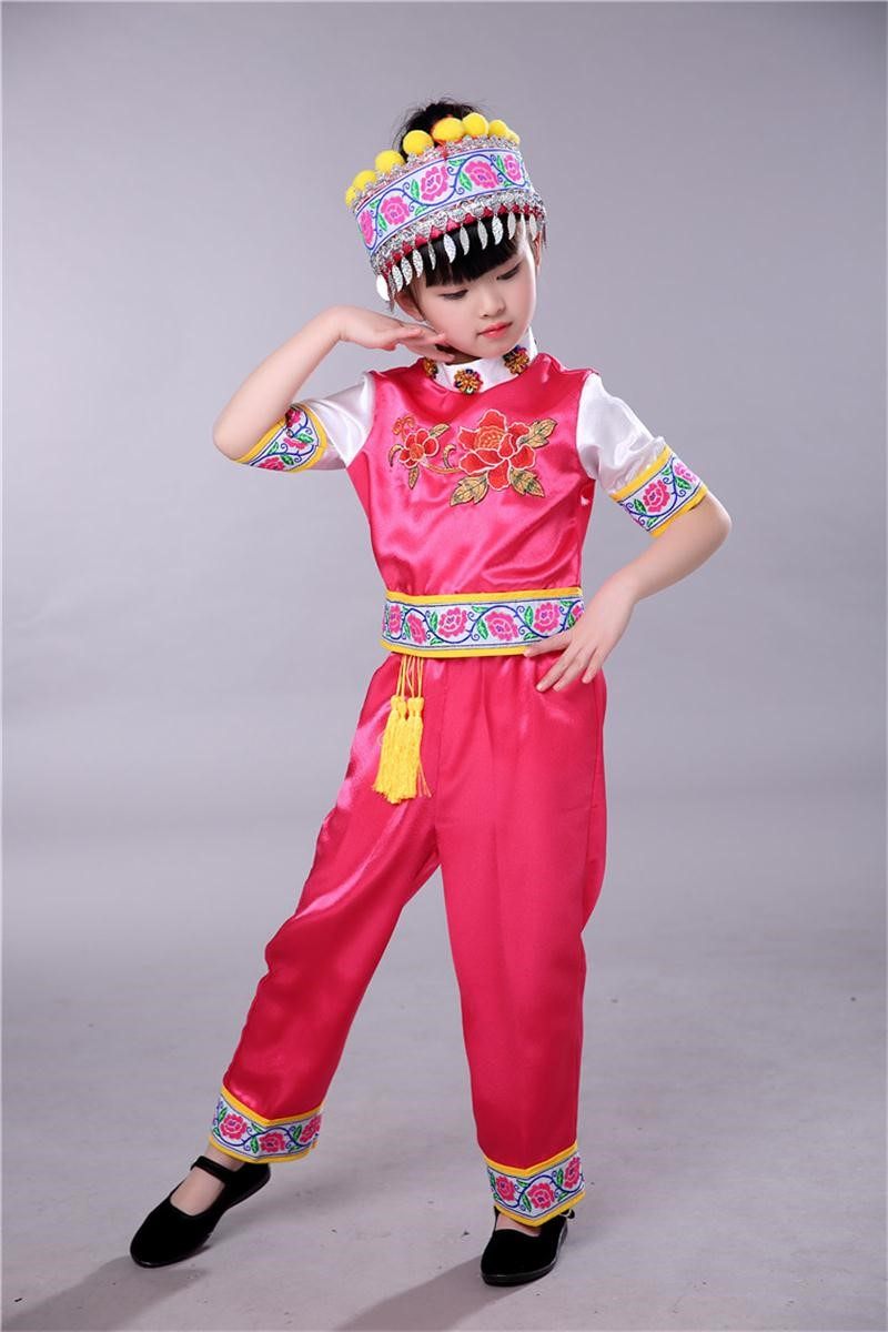 三月三广西壮服女女童少数民族服装 花熙初民族服装/舞台装