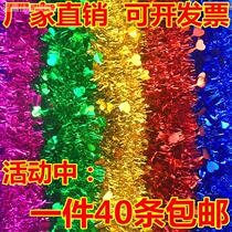Wedding arrangements Supplies colorful wool strips of flowers Birthday Decorations Festive 61 festive colors with decorated Christmas party