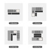 Cross-border simple home water-absorbing and oil-absorbing carpet kitchen floor mats household long non-slip mat diatomaceous earth kitchen floor mats
