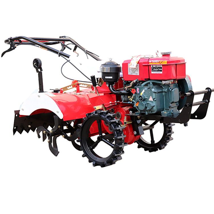 小型汽油旋耕机 柴油电启动微耕机 开沟犁地趟地机 - 图3