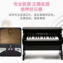 Children Piano Toy 25 Key Mini Piano Beginue Wooden Baby Birthday Present Can Play Musical Violin