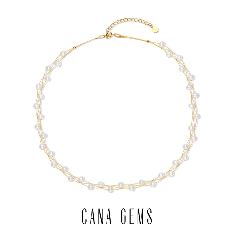 【所有爸妈的幸福家直播间】CANAGEMS彩色编绳三股钢绳满天星项链