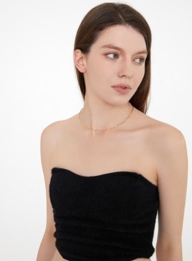 波浪项圈CANAGEMS925银