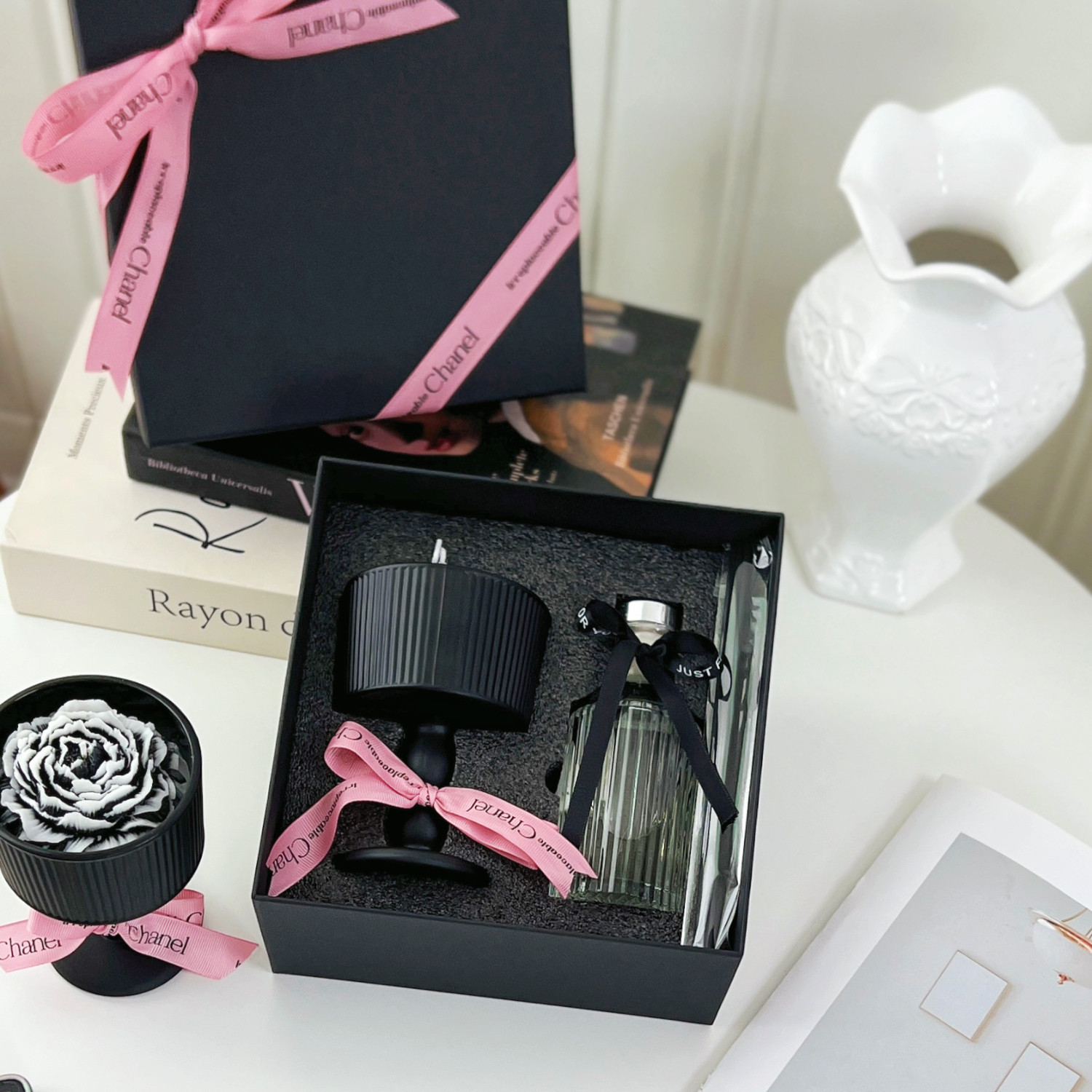 茉莉山茶花香薰蜡烛礼盒家用卧室内生日伴手礼物送女生朋友闺蜜,淘宝优惠券,粉丝福利购,淘宝优惠卷