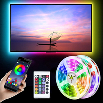 LED Strip Light 5050 RGB Blutooth Remote Control Flexible L