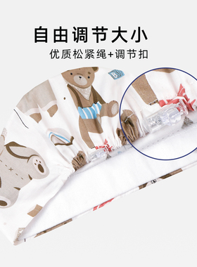 手术帽薄款印花帽牙科护士医生帽