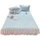 Latex mat three-piece summer lace bed skirt