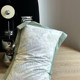 Four-piece bed sheet set, brushed cotton, light, luxurious and skin-friendly