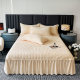 2025 winter new milk velvet thickened four-piece set