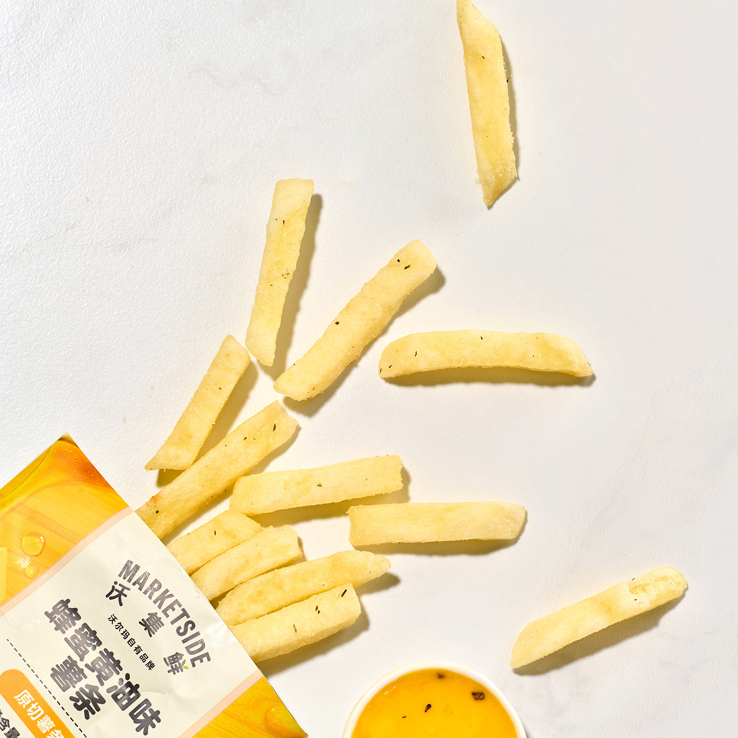 沃尔玛沃集鲜蜂蜜黄油味薯条120g办公室休闲零食,淘宝优惠券,粉丝福利购,淘宝优惠卷