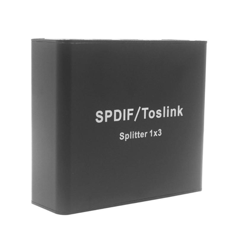 Full HD Optical Audio Switch SPDIF/TOSLINK Optical Audio 3x1 - 图1