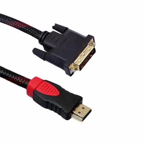 5.9ft HDMI Male to DVI-D 24+1 Male Gold Adapter Converter Ca - 图2