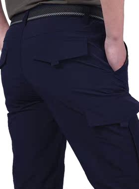 2021 Men's Lightweight Tactical Pants Breathable Summer Casu