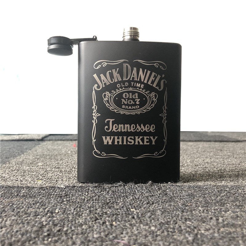 8oz 304 Stainless steel Whisky Bottle Vodkal Hip Flask Mosco - 图3