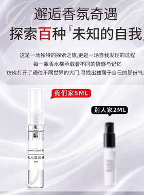 tonggo5ML喷头香水小样留香